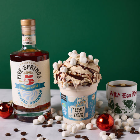 World's Best Cup of Coffee Ice Cream 4-Pack (collab with Five Springs Bourbon)