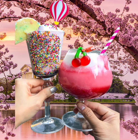 Monuments & Mimosas Ice Cream Cocktail Class