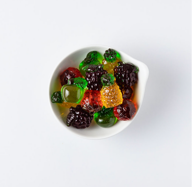 3D Gummy Fruit, Classic Bulk Candy