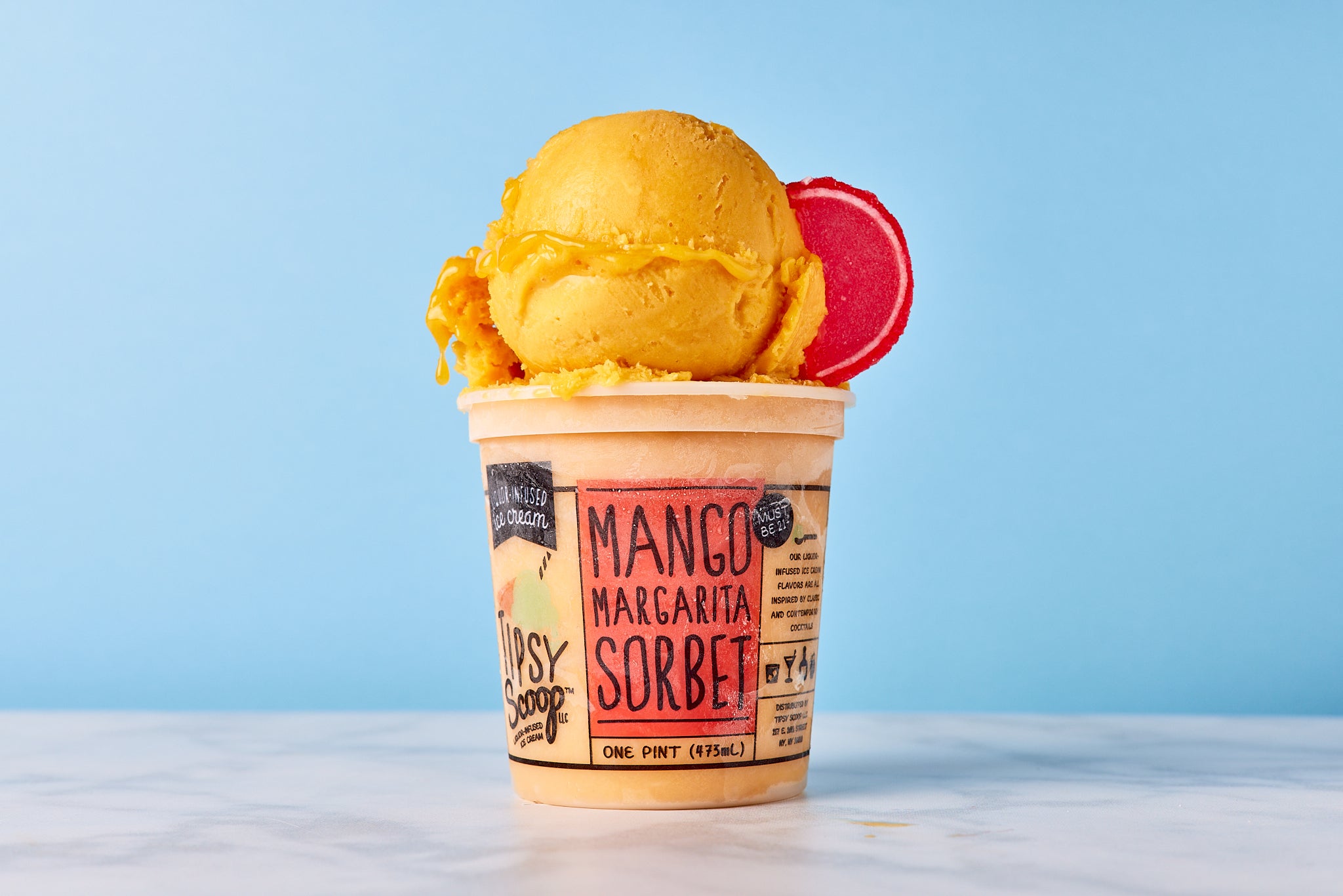 Mango Margarita Sorbet