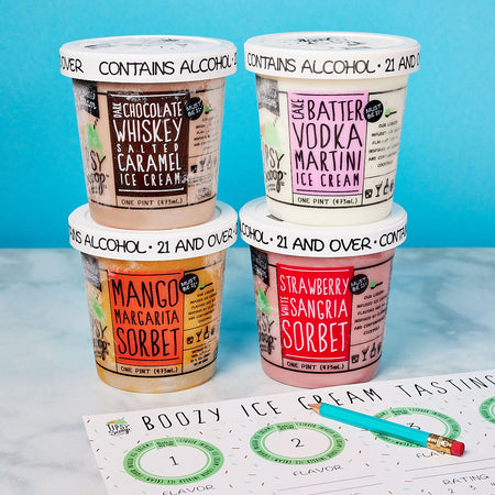 Boozy Ice Cream Tasting Kit