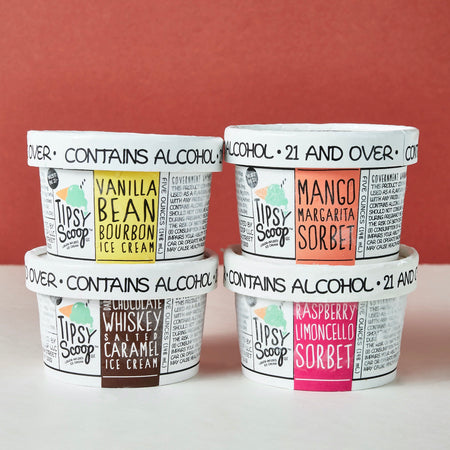 24 Pack Single Serve Boozy Ice Cream