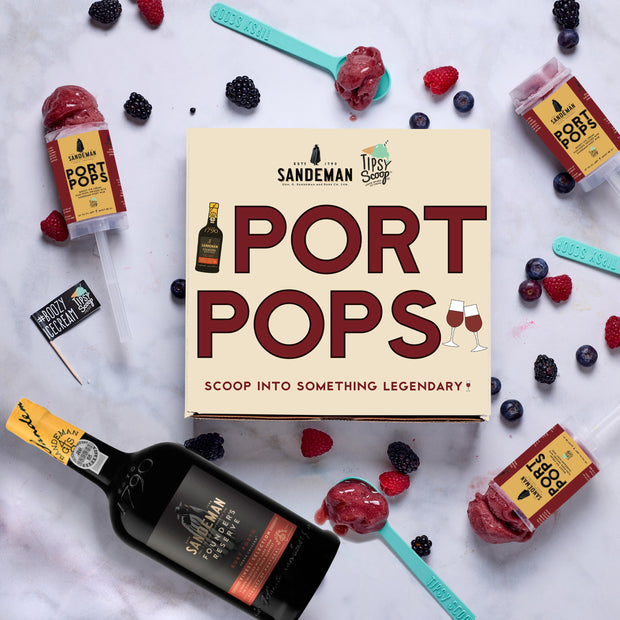 Tipsy Scoop x Sandeman Port- Push Pop 6-pack