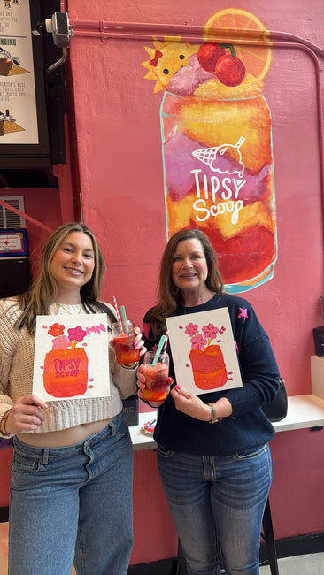 Mother's Day Paint 'N Scoop at Tipsy Scoop (Washington D.C.)