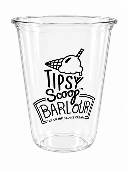 14 oz Plastic Sundae cups (case of 50) (franchisee)