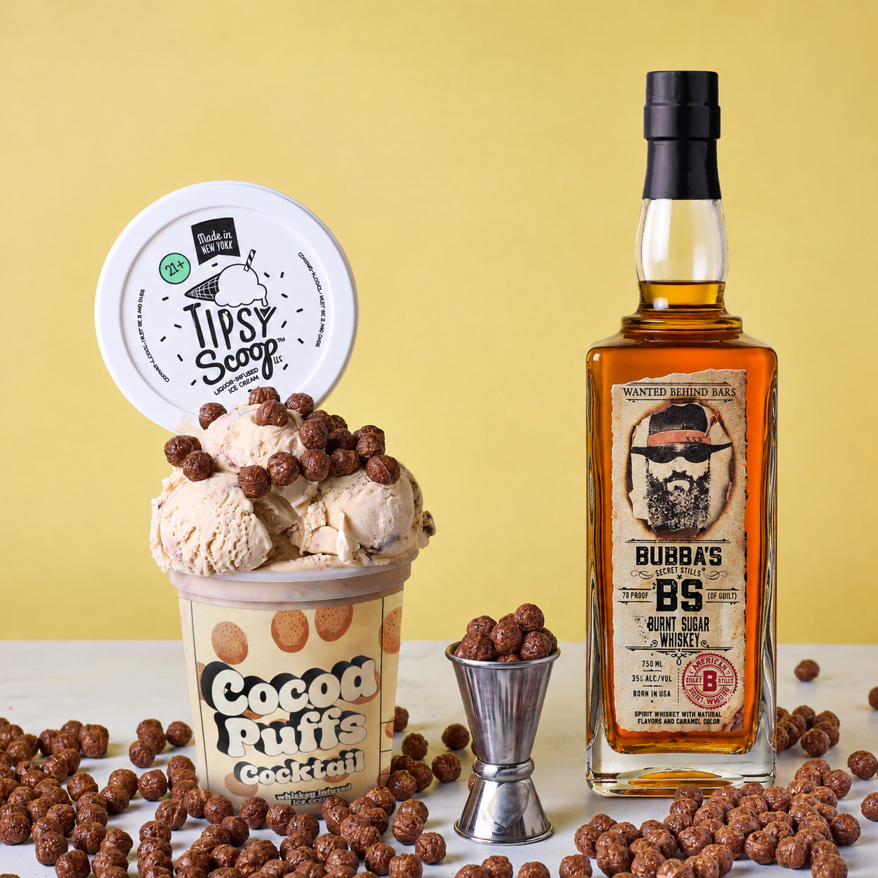 Cocoa Puffs Cocktail Ice Cream