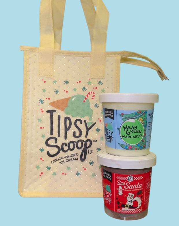 Tipsy Scoop™ Holiday Tote Bag (Limited Edition!)