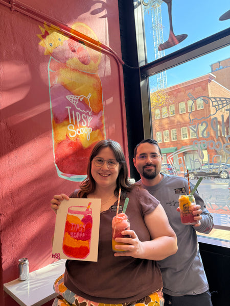 Paint 'N Scoop at Tipsy Scoop DC