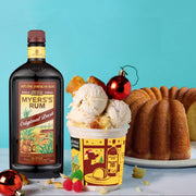 Holiday Rum Cake Ice Cream 4-Pack (Collab with Myers's Rum)