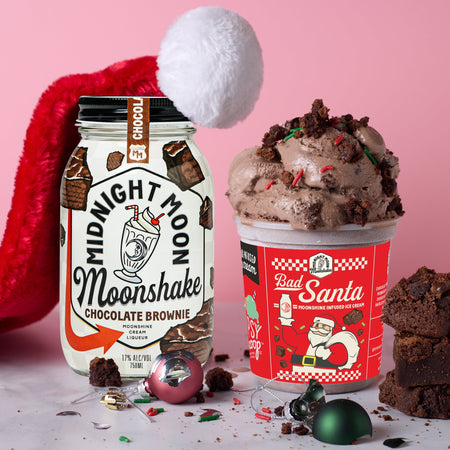 Bad Santa Ice Cream 4-Pack (Collab with Midnight Moon Moonshine)