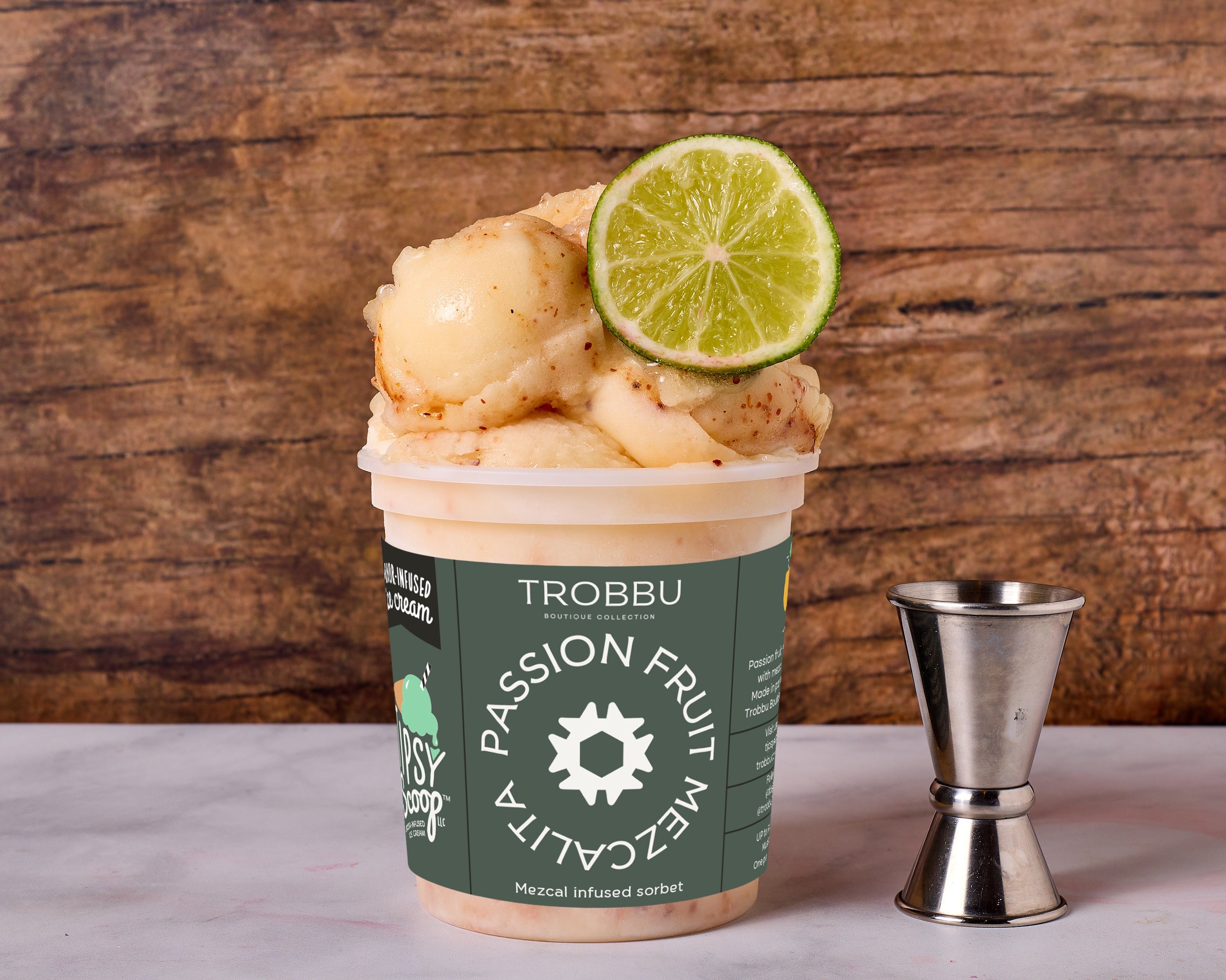 Passion Fruit Mezcalita Sorbet