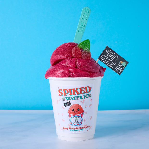 "Philly Phreeze" (Vodka Cherry Water Ice Sundae)