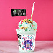 Coming Soon! Boozy Birthday Cake Ice Cream (collab with Kinky Beverages!)