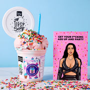 Coming Soon! Boozy Birthday Cake Ice Cream (collab with Kinky Beverages!)