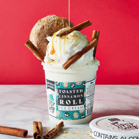 Toasted Cinnamon Roll Ice Cream