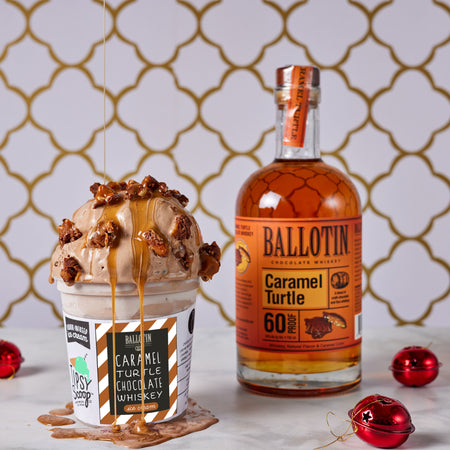 Caramel Turtle Chocolate Whiskey (8 Pints)